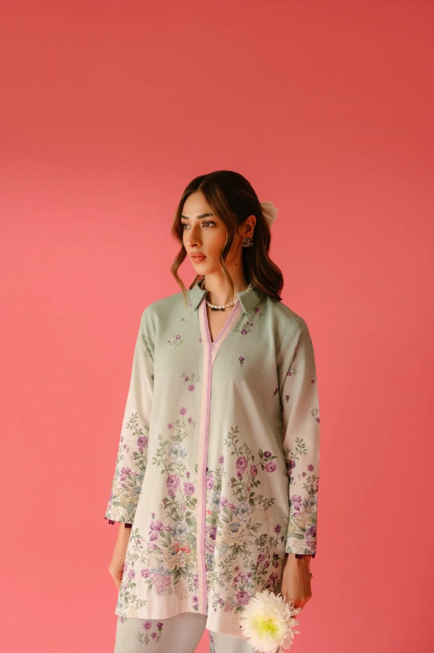 Blush Garden Premium Co-ord Set – Floral Rayon Cotton | Elegant Everyday Chic