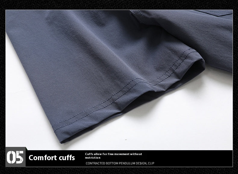 Men's Casual Outdoor Travel Shirt - Short Sleeve Quick-drying Breathable Shirt